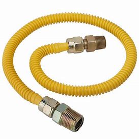 Gas Connector 24" in M/F